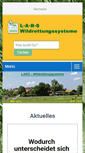 Mobile Screenshot of lars-wildretter.de